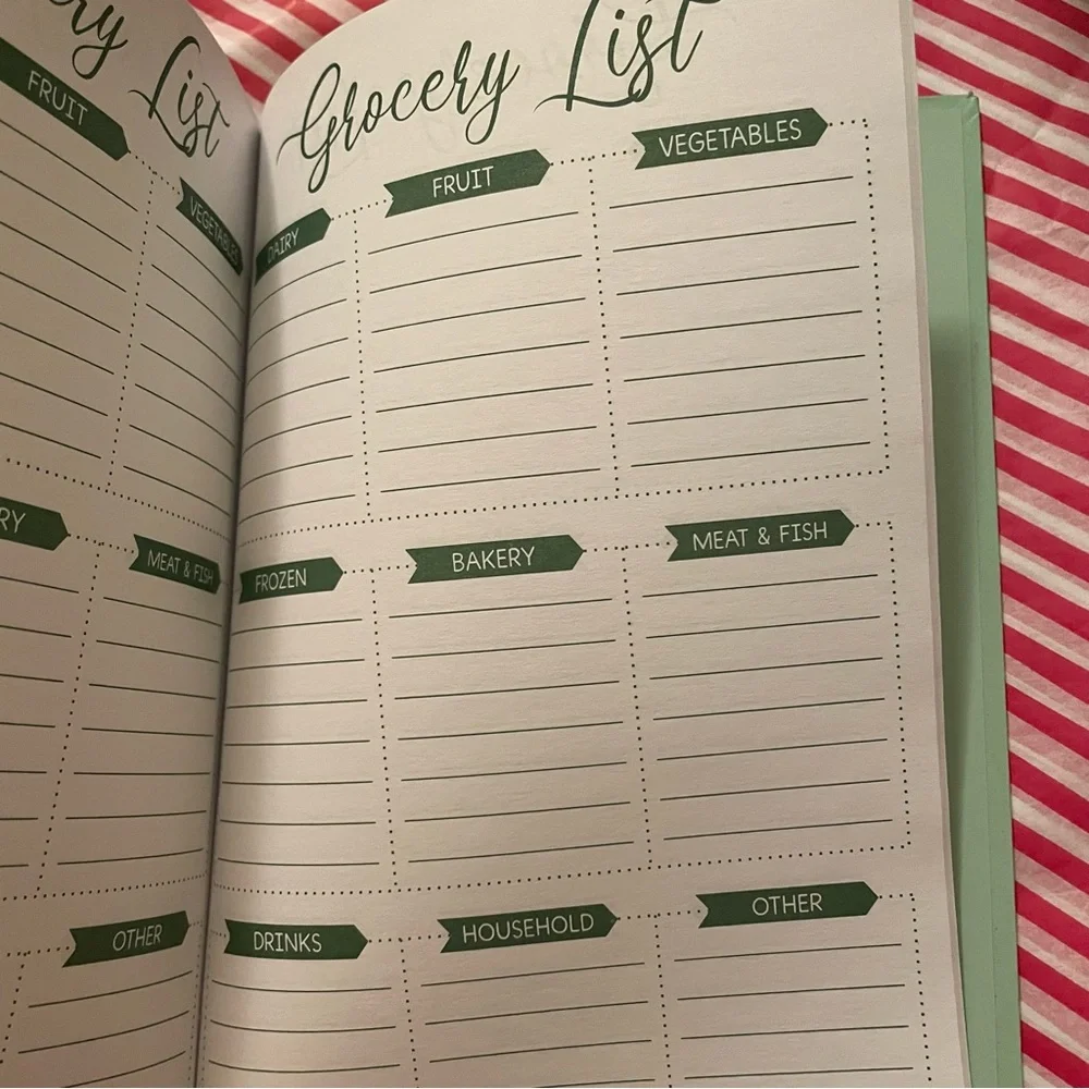 🆕 Holiday budget planner and holiday menu / meal planner set
